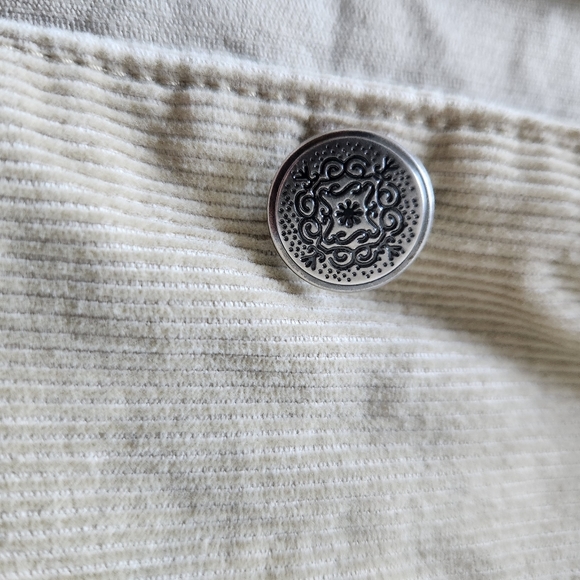 Vintage Cropped Denver Hayes Corduroy Jacket (XL, Tan) - Picture 4 of 6